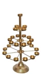 Bystreeta Artisans Metal Multilayer 3 Tealight Candle Holder Stand, 27 Cup. Fixed Price $121.00.
