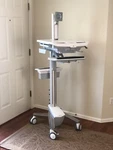 Ergotron Styleview Cart With Lcd Ready Pivot Medical Mobile SV41-6300-0. Fixed Price $1000.00.
