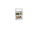 Alera SW504818BA Wire Shelving Starter Kit, Four-shelf, 48W X 18D 72H, Black. Fixed Price $282.99.
