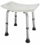 EZ2CARE HBS20WC1 Adjustable Lightweight Shower Bench, White. Fixed Price $30.00.