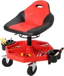Gravee Rolling Creeper Seat Mechanic Stool Chair With Tools Tray, 300 Lbs. Fixed Price $69.78.