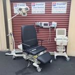 Exam Ultrasound Table Chairs For Sale Biodex Pro 058-720 Black Upholstery. Fixed Price $4180.00.