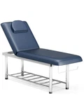 Stationary Massage Wide Exam Bed For Treatment Backrest Adjustable Blue. Fixed Price $346.68.