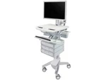 Ergotron SV43-2570-0 Styleview Medical Cart With Hd Pivot, Drawers Ships Free. Fixed Price $1999.99.