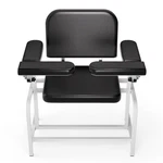 Extra Large Padded Phlebotomy Chair With Adjustable Armrest Blood Drawing. Fixed Price $299.99.