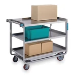 Lakeside 954 Stainless Steel Utility Cart; 1, 000 Lb Capacity, 3 Shelf,. Fixed Price $3209.99.