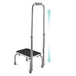 Medical Step Non-skid Steel Footstool With Handle Support For Seniors. Fixed Price $59.90.