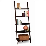 Convenience Concepts American Heritage Ladder Bookshelf Espresso Wood Finish. Fixed Price $142.67.