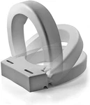 Maddak Hinged Elevated Toilet Seat - Standard White Comfort & Support. Fixed Price $106.99.