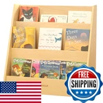 Bateso Kids Bookshelf For Toddlers 3-TIER Wooden Montessori Classic. Fixed Price $103.11.