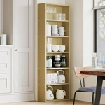 63.6" 6-SHELF Industrial Rustic Wood Bookcase For Living Room, Bedroom & Office. Fixed Price $53.00.