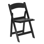 Hercules Series 1000 Lb. Capacity Black Resin Folding Chair With Vinyl.... Fixed Price $57.26.