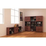 Alera Valencia Series Bookcase, Six-shelf, 31 3/4W 14D 80 3/8H, Medium. Fixed Price $375.19.