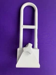 Medline Bathtub Safety Bar Grip Rail MDS86321W Assisted Living Retirement Home. Fixed Price $15.98.