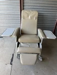 Winco 655 Medical Recliner Chair W/ Dual Trays & Wheels 275LB Capacity. Fixed Price $590.00.