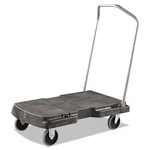 Rubbermaid Commercial Triple Trolley, 500-LB Cap, 20-1/2W X 32-1/2D 7H, Black. Fixed Price $316.32.
