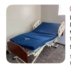 Bariatric Homecare Bed - Adjustable 600 Lbs Limit. Fixed Price $1000.00.