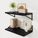 Floating Shelves Inch Deep, 24W X 12D Wall Shelf Set Of 2, 50 Lbs Heavy Du.... Fixed Price $75.28.