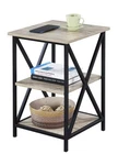 Convenience Concepts Tucson Three-tier End Table Driftwood Finish. Fixed Price $101.93.