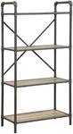 Acme Industrial Bookcase With Antique Oak Sandy Gray Finish 97163. Fixed Price $67.21.