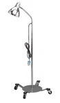 Graham-field Deluxe Standing Task Lamp With Mobile Base, Chrome, Height Adjus.... Fixed Price $177.36.