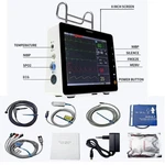 Portable 8" Multi-parameter Patient Monitor Vital Signs Machine Ecg Nibp SPO2. Fixed Price $345.00.