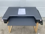 Ergotron Workfit-tl Sit Stand Desktop Workstation Black/gray. Fixed Price $300.00.