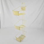 Vintage Wire Metal Display Rack Caddy Stand General Store Spectrum Brands. Fixed Price $49.70.