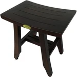 Decoteak Satori 14 Inch Shaving Waterproof Wood Shower Bench Stool Seat. Fixed Price $117.95.