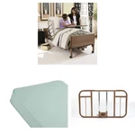 Full Electric Bed Package W/ Prevention Mattress & Length Rails. Fixed Price $1299.00.