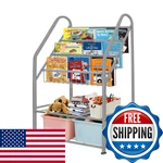Aboxoo Metal Kids Bookshelf Grey Toy Chests Organizers Large Freestanding For. Fixed Price $71.98.