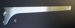 Kv #187LL-ANO-18" Shelf Bracket, Steel,heavy-duty, Satin Chrome-plated. Fixed Price $13.95.
