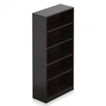 Offices To Go Otg 71"H Bookcase W 4 Adjustable Shelves Ael Espresso Laminate. Fixed Price $343.85.