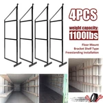 22"X60" Shipping Container Shelving Shelf Bracket Steel Universal Pack Of 4 New. Fixed Price $110.50.