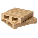 New Vintiquewise Rustic Wooden Pallet Display Stand Natural Riser. Fixed Price $60.21.