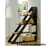 Modern & Contemporary Dark Brown Shelving Unit Bookcase Home Divider Furniture. Fixed Price $135.00.