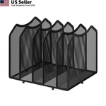 Simple Trending Mesh Desktop File Sorter 1-PACK Color:black, 5 Section-black. Fixed Price $26.13.