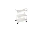 Rubbermaid Commercial Rcp 3424-88 Owh 3-SHELF Service Cart, 200-LB Cap., 18 5/8W. Fixed Price $287.99.