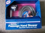 Invacare Comfort Plus Royal Massage Hand Shower Nib. Fixed Price $8.00.