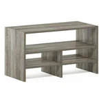 Furinno Hermite Desk Top Organizing Shelf Bookcase French Oak. Fixed Price $35.54.