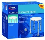 Round Shower Stool Carex Bathroom Adjustable Seat Safety Chair Shelf. Fixed Price $31.99.