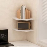 Furinno Rossi Hexagon Corner Floating Shelves, Wall Mount Display White Set Of 2. Fixed Price $25.53.