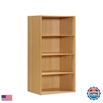 Hodedah 4-SHELF Bookcase In Beech. Fixed Price $88.11.