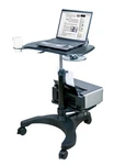 Aidata Ergonomic Sit-stand Mobile Laptop Cart Work Station With Printer Shelf.... Fixed Price $208.12.