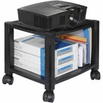 Kantek Two-shelf Printer/fax Stand 75LB Load 2 14.1"HX17"WX13.3"D Blk. Fixed Price $63.83.