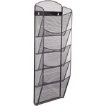 Safco Mesh Magazine Holder 5 Pocket Wall Mount Display Rack Brochure Organizer. Fixed Price $131.99.