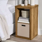 Better Homes & Gardens 2 Cube Storage Organizer, Light Honey. Fixed Price $40.85.