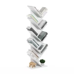 Furinno Tree Bookshelf 9-TIER Floor Standing Bookcase Scratch & Dent. Fixed Price $47.31.