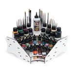 Vallejo - Corner Paint Storage Rack For Count (pack Of 1), Multicolor. Fixed Price $27.99.