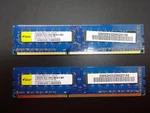 Elixir 4GB (2X2GB) DDR3 M2X2G64CB88G7N-DG 1RX8 PC3-12800U-9-10-B0 #RX46. Fixed Price $12.24.